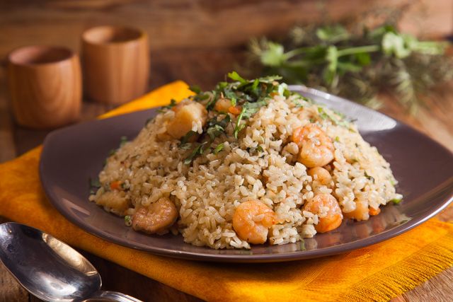 Rice With Seafood