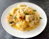 Seafood Casserole With White Sauce