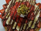 Waffle With Fruits