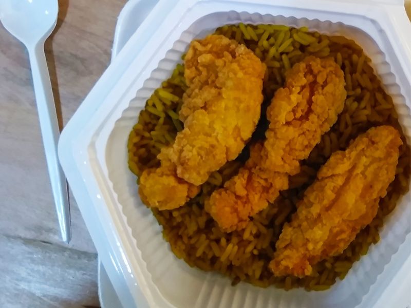 Rice With Chicken Platter