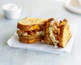 Potato Puree With Cheddar Sandwich
