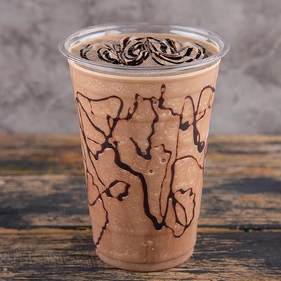 Iced mocha coffee