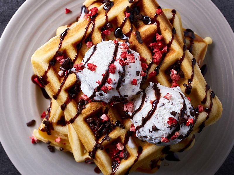 Ice Cream Waffle