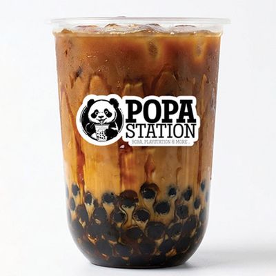 Ice Molasses Latte Boba