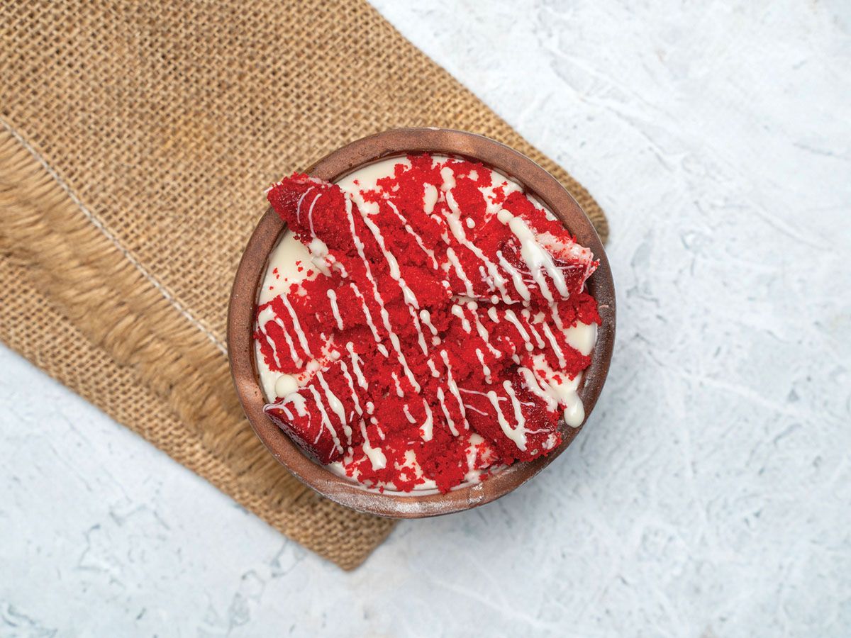 ice Red velvet casserole