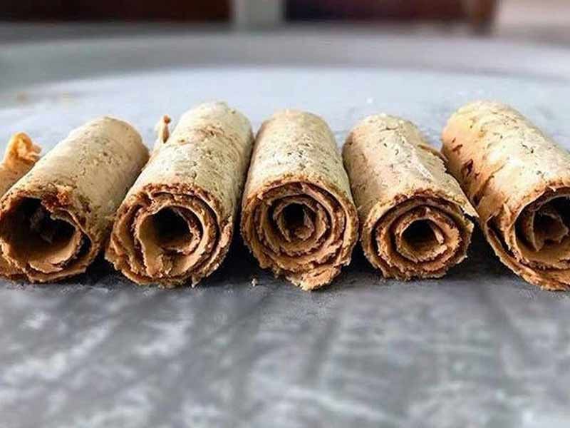 Cappuccino Ice Cream Roll