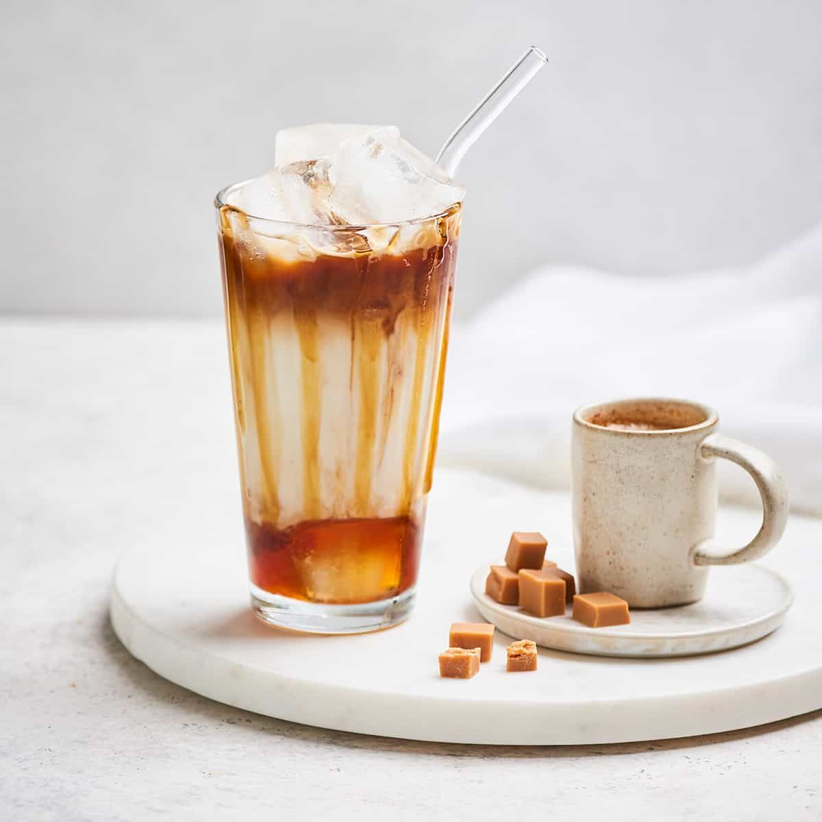 Iced Caramel Macchiato Latte Large