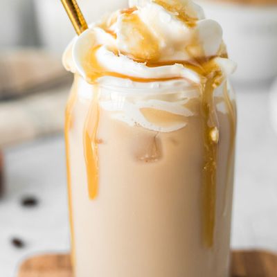 Iced Caramel Latte