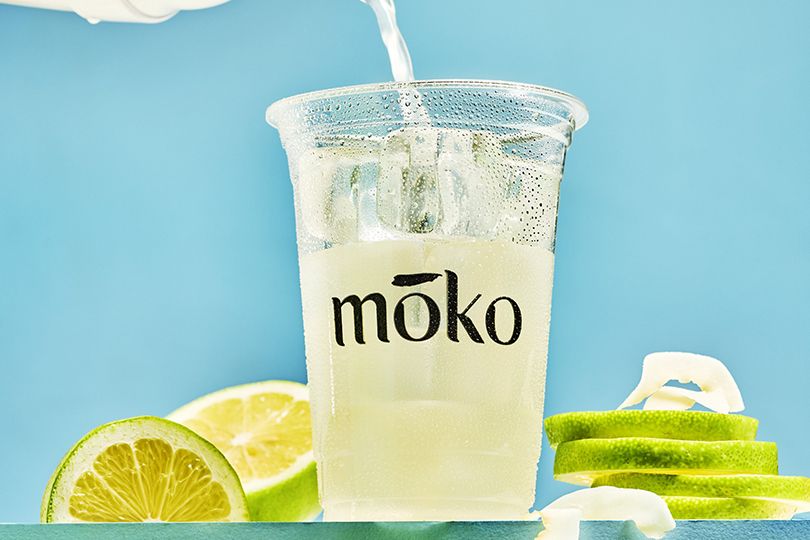 Iced Coconut Lemonade