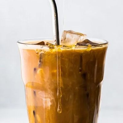 Iced Honey Cinnamon Latte