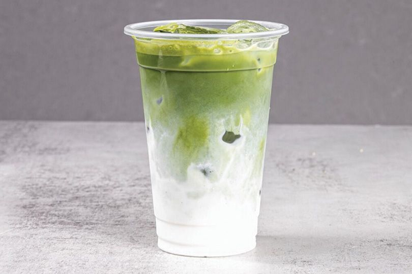 Iced Matcha Spanish Latte