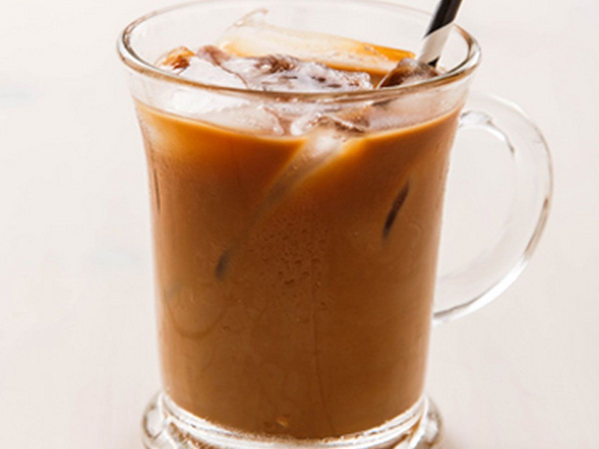 Iced Mochaccino With Bun