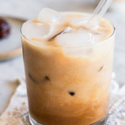 Iced Salted Caramel Latte
