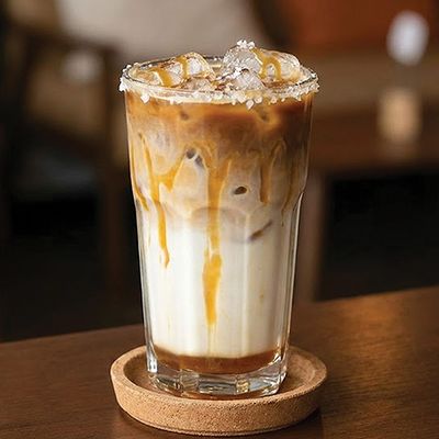 Iced Salted Caramel Latte
