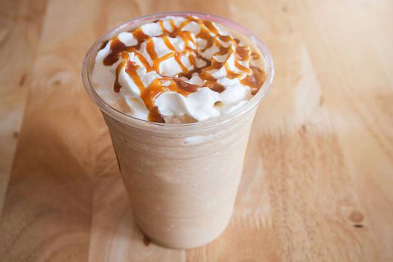 Iced Salted Caramel Latte Medium