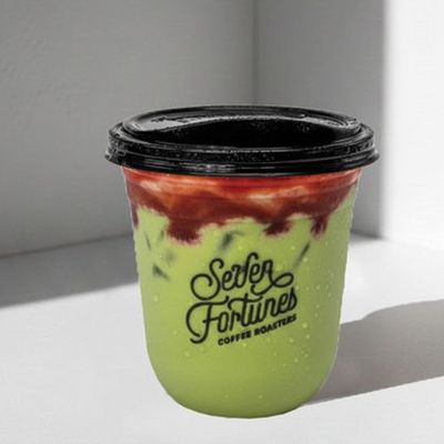 Iced Strawberry Matcha