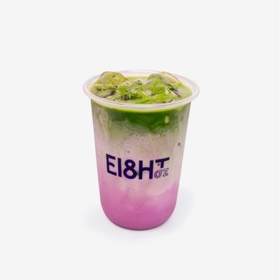 Ube Matcha Latte