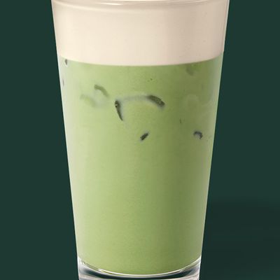 Iced Spanish Matcha Latte