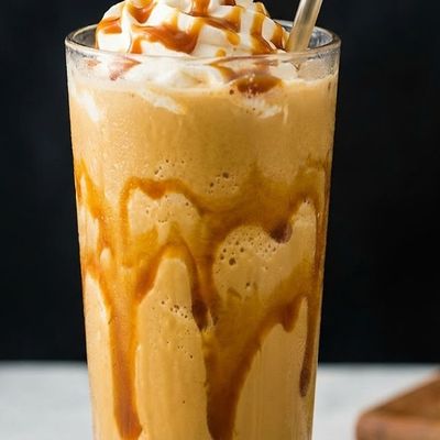 Iced latte Caramel Blended