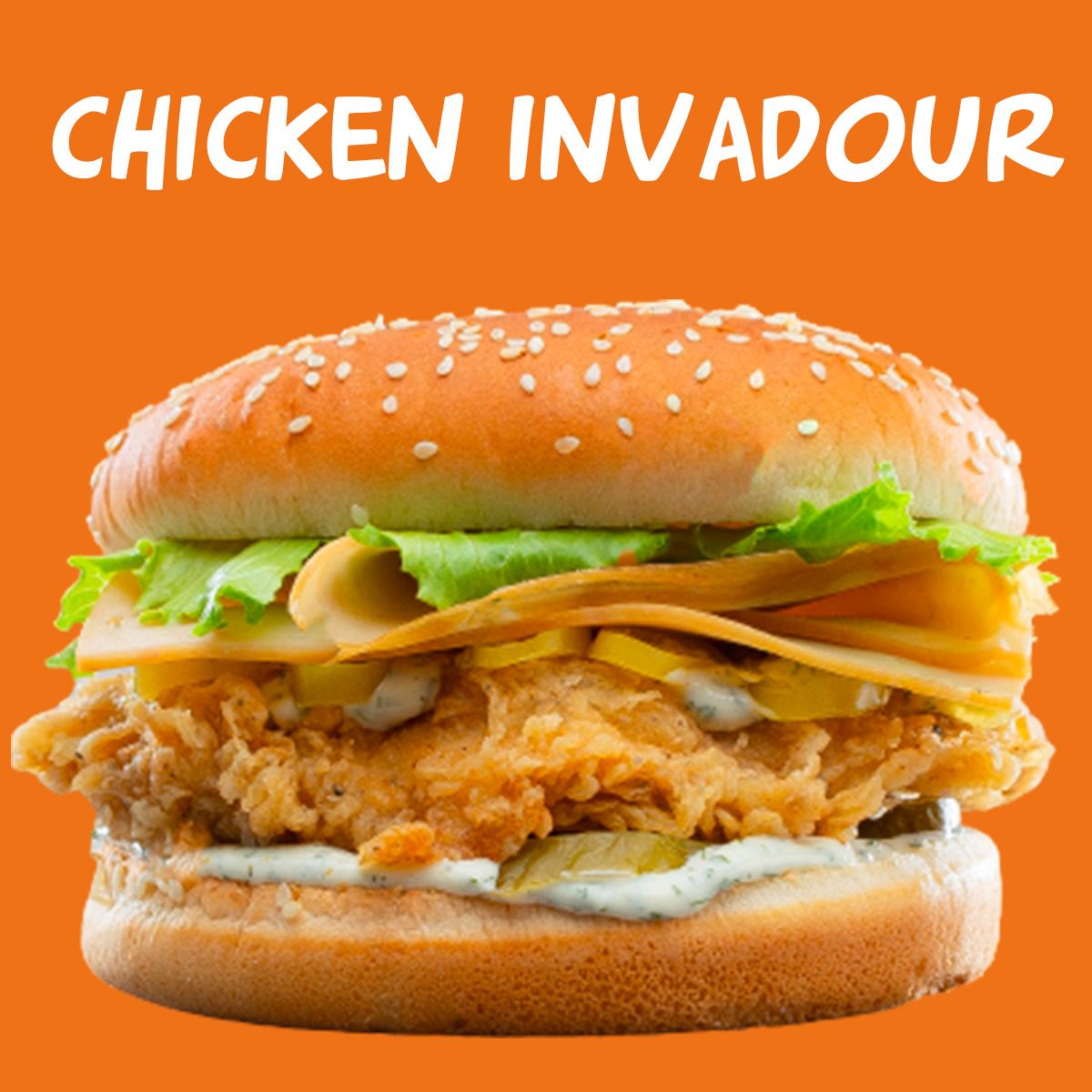 Chicken Invandur Sandwich