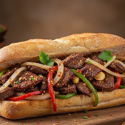 Iskandarani Liver Sandwich