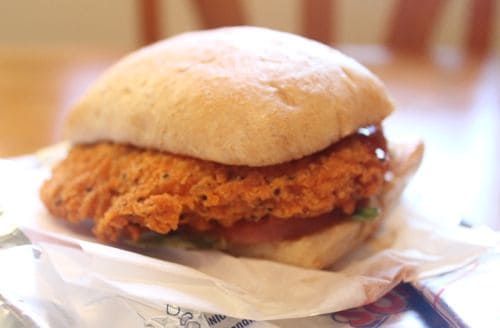 Chicken Island Sandwich