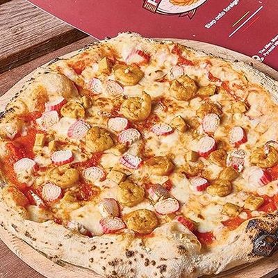 Italian Calamari Pizza
