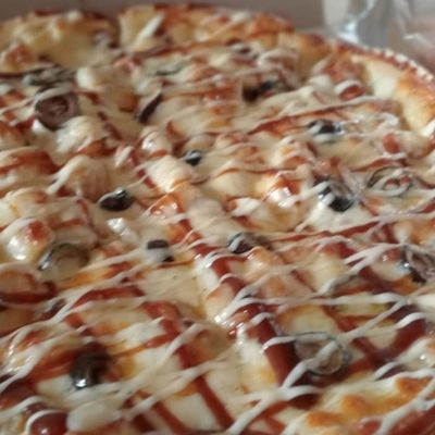 Italian Ranch Chicken Pizza