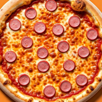 Italian Hot Dog Pizza