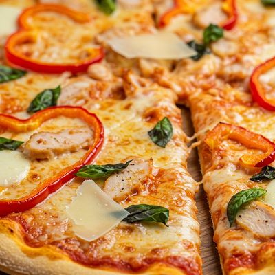 Italian Mixed Chicken Pizza