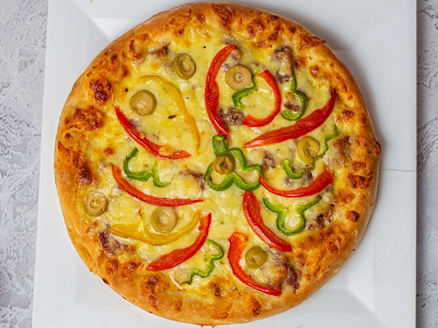 Italian Oriental Sausage Pizza
