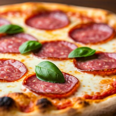 Italian Salami Pizza