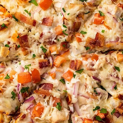 Italian Scampi Ranch Pizza