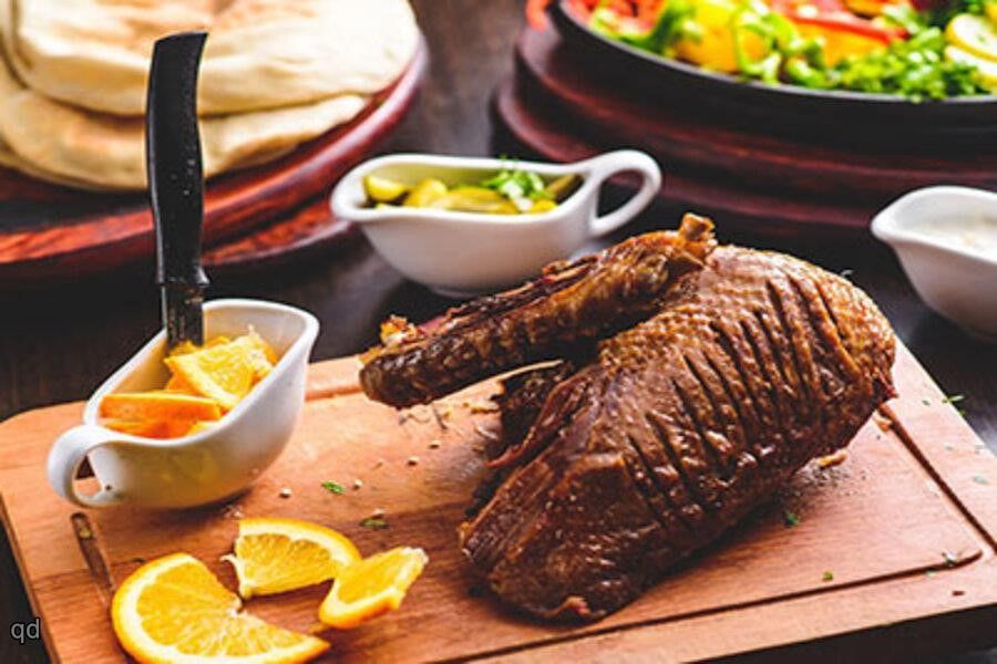 1/2 Duck With Mix Mahshi Meal