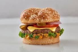 Plain Baladi Beef Burger Sandwich