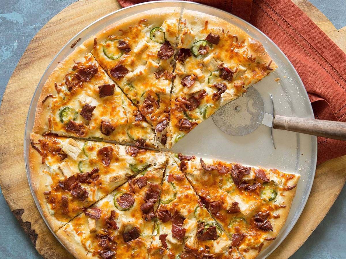 Jalapeno Fried Chicken Pizza
