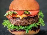 Jazzy Beef Burger Sandwich