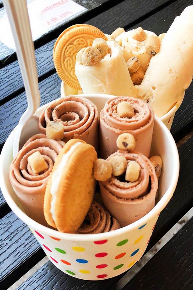 Jelly Cola Roll Ice Cream