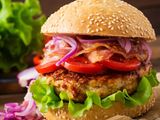 Juicy Burger Sandwich