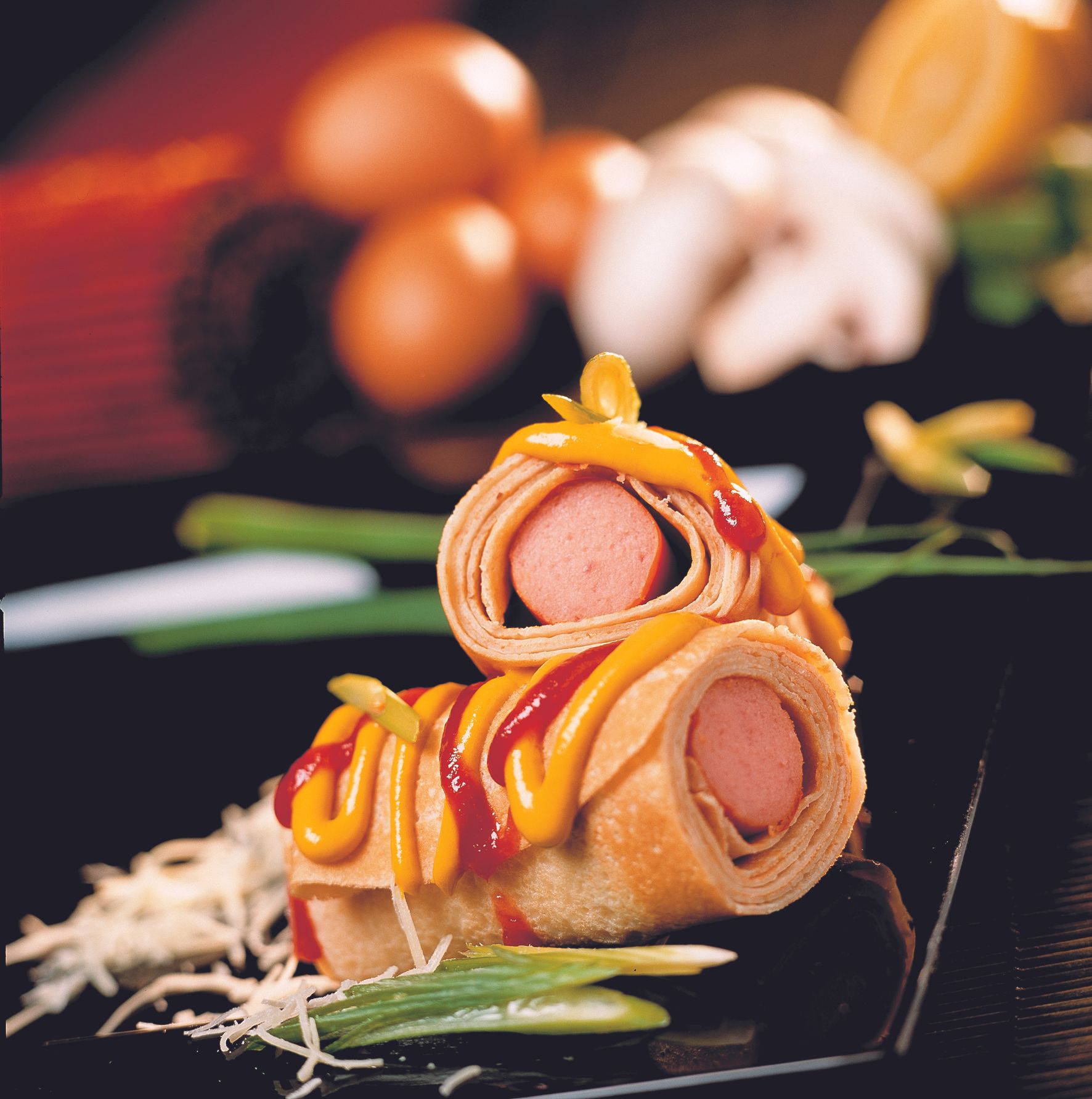 Hot Dog Crepe