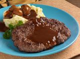 Jumbo meat steak with mushroom - 500 gram