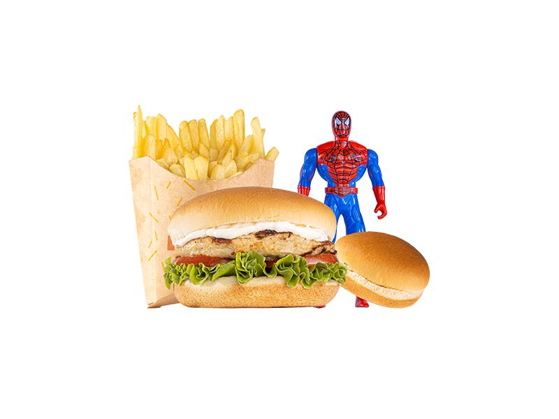 Chicken Burger Kids Meal