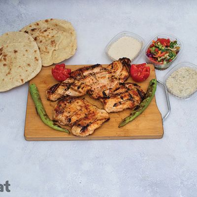 charcoal grilled chicken breasts
