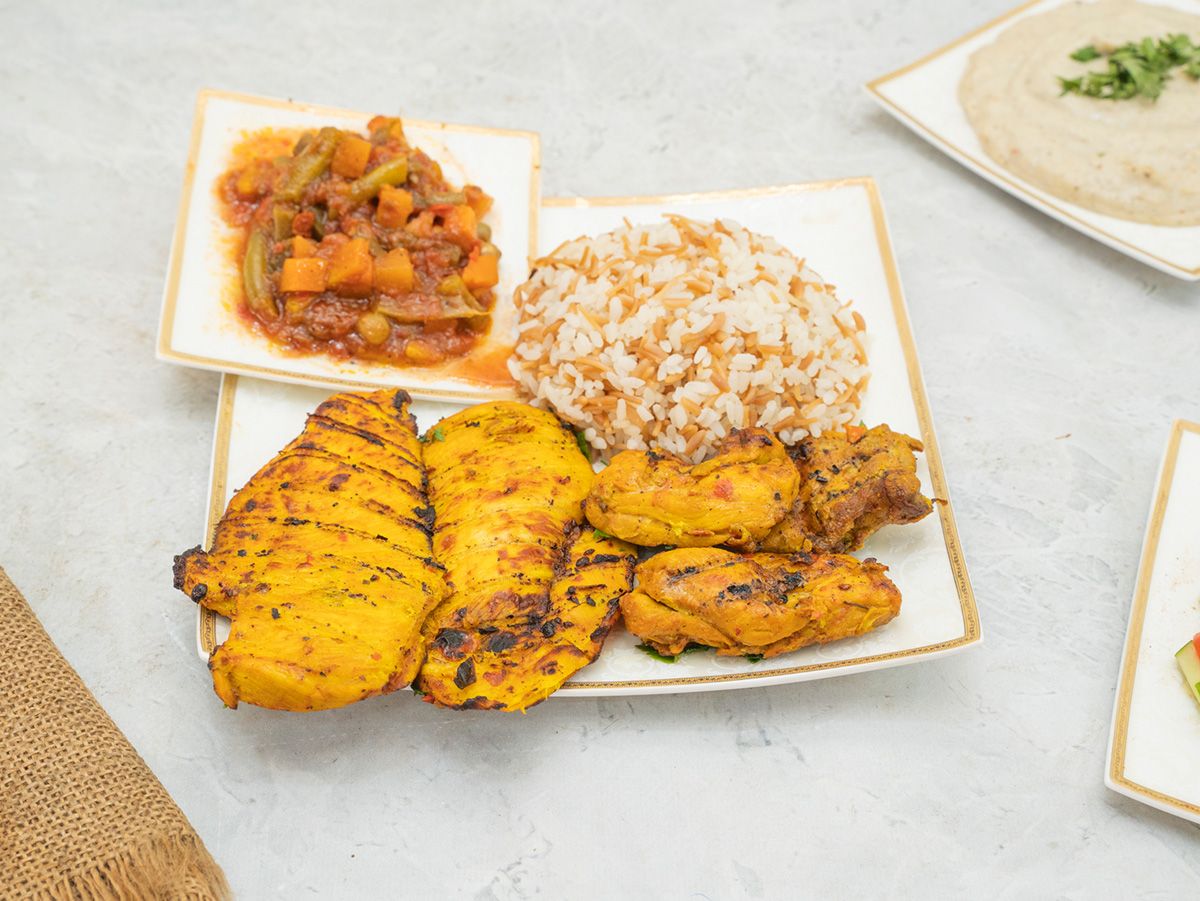 Mix chicken