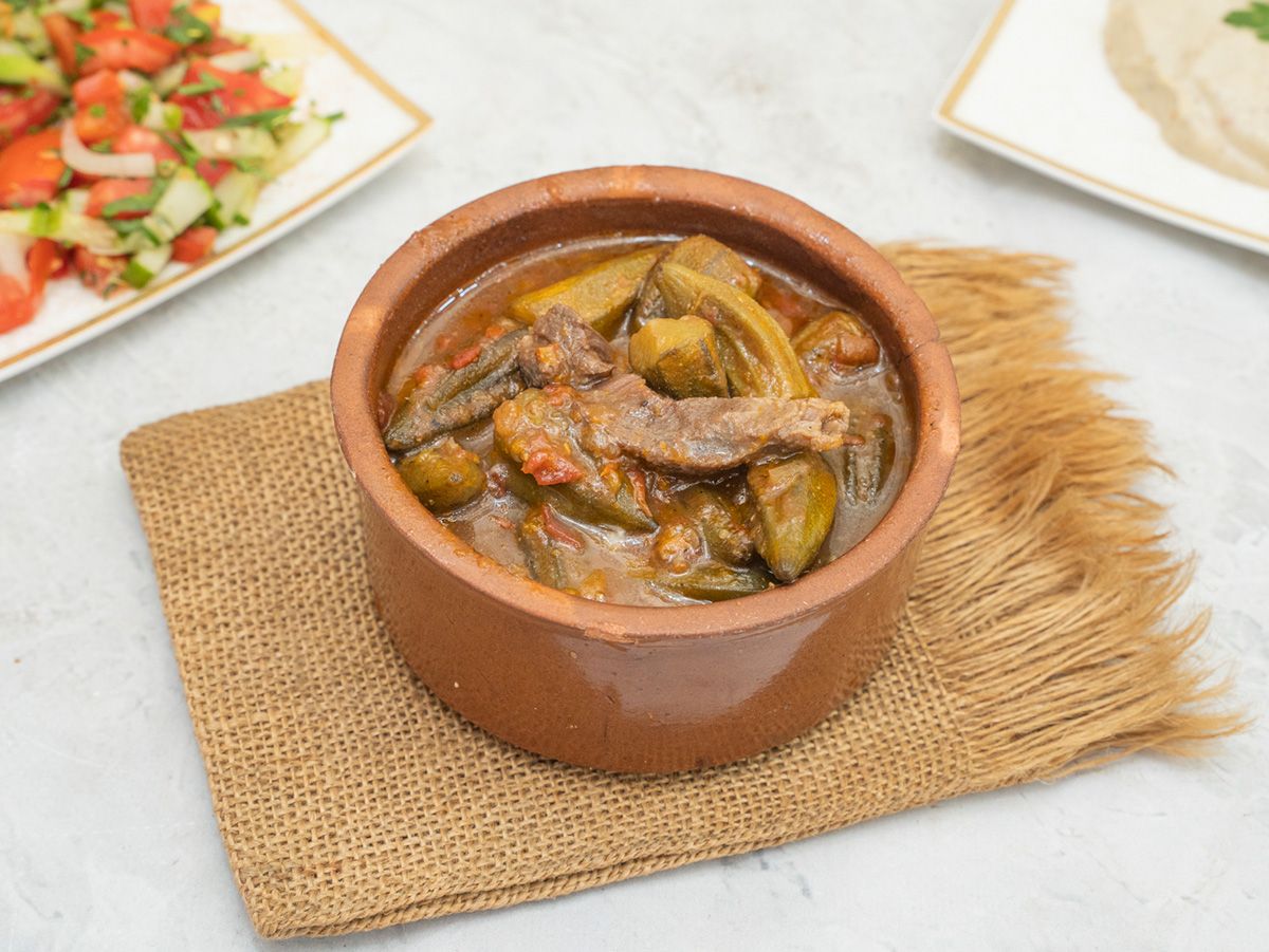 Mixed casserole with Baladi meat