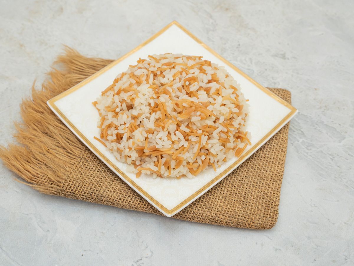 White rice with vermicelli