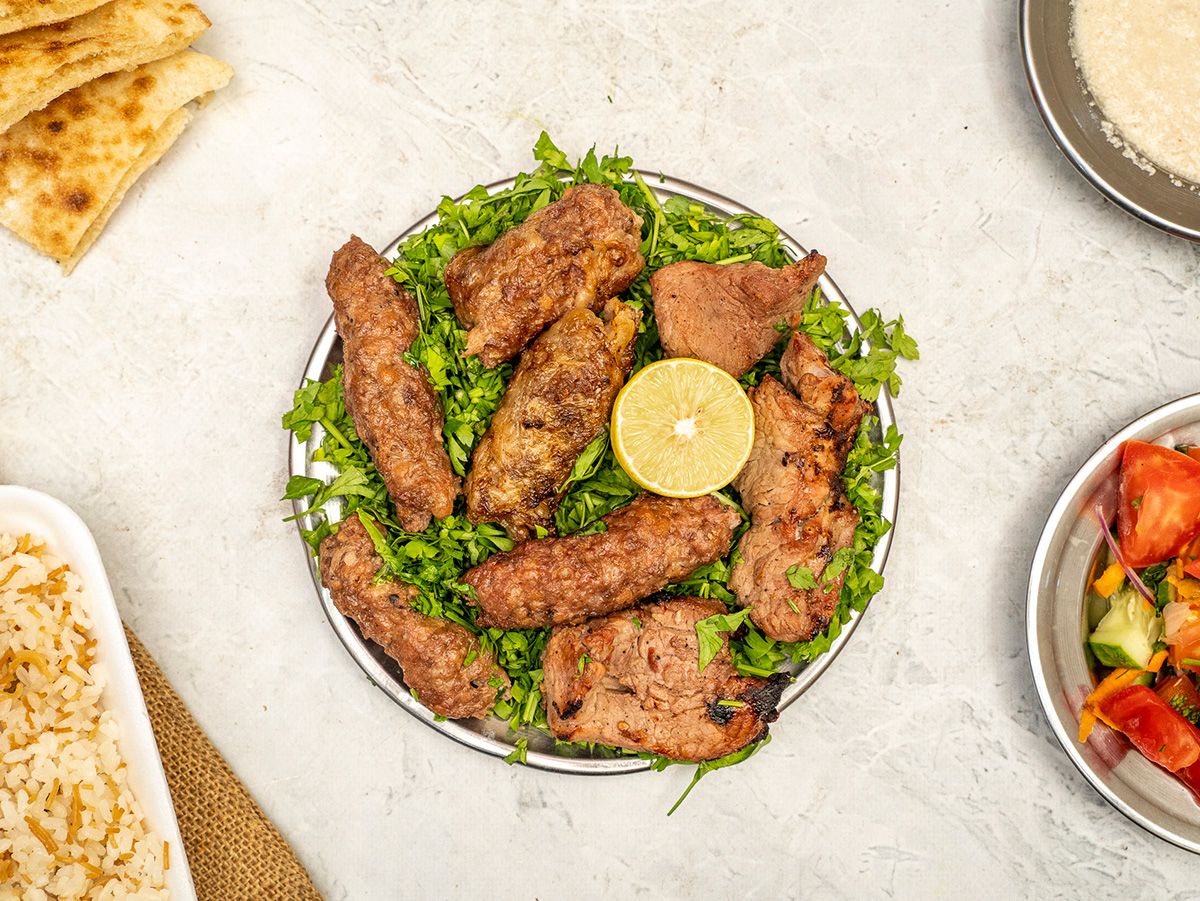Kebab, Kofta and Tarab Mix Meal