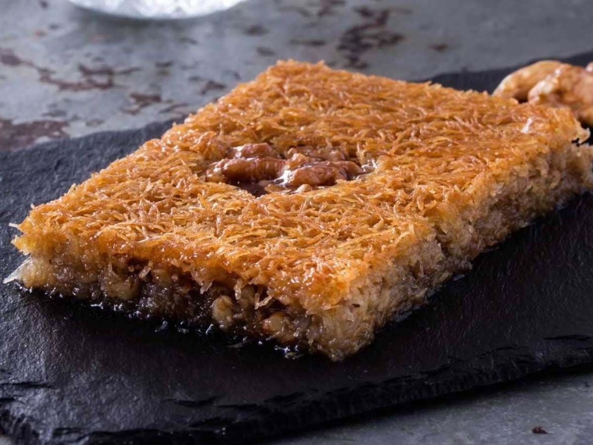 Kadayıf with Walnuts