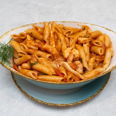 Red Sauce Pasta With Seafood