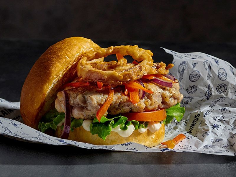 Kairos' Chicken Burger